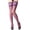 Purple, variant on Fashion Womens Lace Sheer Top Stay Up Thigh-High Stockings Pantyhose Socks