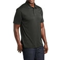 thumbnail image 4 of Mafoose Men's Short Sleeve Endeavor Polo T-Shirt Black Heather X-Small, 4 of 5
