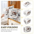 thumbnail image 4 of Storage Box With Lid 16.5x12.6x11.8In Foldable Stacked Household Storage Box Painting Dragon, 4 of 7