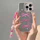thumbnail image 5 of Funda para teléfono móvil Apple 14Pro con lazo para iPhone 13, 11, 3 en 1, espejo, cadena para teléfono móvil 12Pro, 5 of 6