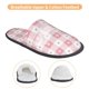 thumbnail image 3 of Fotbe Plaid Heart Pantuflas Peludas para Mujer con Estampado, Zapatillas de Peluche, Zapatos de Invierno para Casa, Uso Interior y Exterior-Medium, 3 of 8