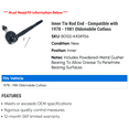 thumbnail image 2 of Inner Tie Rod End - Compatible with 1978 - 1981 Oldsmobile Cutlass 1979 1980, 2 of 2