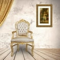 thumbnail image 3 of Hans Zatzka 17x24 Gold Ornate Framed and Double Matted Museum Art Print Titled - Thinking of Him, 3 of 4