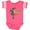 Football Pink and White, variant on Inktastic Mardi Gras jester celebration Boys or Girls Baby Bodysuit
