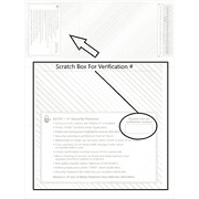 Compuchecks 50 high Security Check Paper Compatible with QuickBooks Blank Computer Check on Top - Blue Basketweave