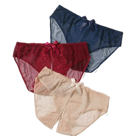 

3pack Sets Multicolor Plus Size Panties (Women s)
