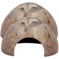 thumbnail image 1 of 2Pcs Decorative Reptile Hideouts Wear-resistant Reptile Shelters Delicate Terrarium Decors, 1 of 4