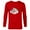 New Red, variant on Disney Peter Pan Mr. Smee Pirate Big Face Costume - Long Sleeve T-Shirt for Men - Customized-White
