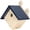 White and Blue, variant on JCs Wildlife Recycled Poly Lumber Window-Mount Wren House (Red)