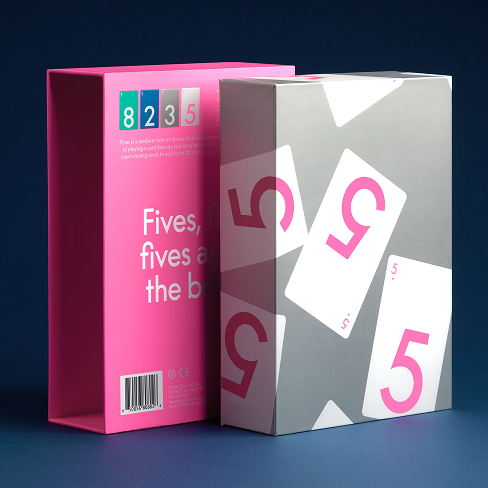 Fives Family Card Game for Ages 8+, from Asmodee