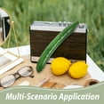 thumbnail image 3 of Phenofice 4Pcs Lifelike Simulation Cucumber Models for Home and Commercial Food Prop Displays, 3 of 6