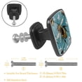 thumbnail image 3 of 4 Pcs Cabinet Handle Drawer Pulls Bee Knobs with Screws Square Furniture Office Cabinet Knob Decoration, 3 of 7