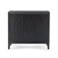 thumbnail image 3 of Lane Furniture Shiloh Transitional Wood Accent Console Table in Black, 3 of 4