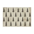 thumbnail image 1 of Cheapark Gift 12x18 Inch Winter Christmas Tree Placemats - Holiday Table Decor, Perfect for Party, Kitchen & Dining Room, 1 of 6