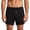Black, variant on Men Knit Loose Boxer Shorts Thin Breathable Solid Color Luxury Lounge Boxers Elastic Waist Casual Home Sleep Underwear for Guys