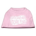 thumbnail image 1 of Dirty Dogs Screen Print Shirt Light Pink Med (12), 1 of 1