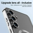 thumbnail image 2 of Clear Magnetic for Samsung Galaxy S25 Plus Case with Lens Protection, Compatible with Magsafe, Military-Grade Protection, Yellowing Resistant, Scratch-Resistant Back, Shockproof Phone Case,Silver, 2 of 5
