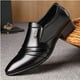 thumbnail image 1 of Zapatos de cuero para hombre, zapatos de verano transpirables para hombre, zapatos casuales de moda de estilo coreano para hombre, 1 of 3