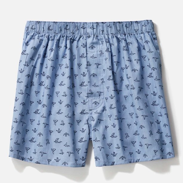 WILLBEST Ropa Interior Holgada Informal para Hombre, Pantalones Cortos Grandes Transpirables de Ángulo Plano para Dormir En Casa