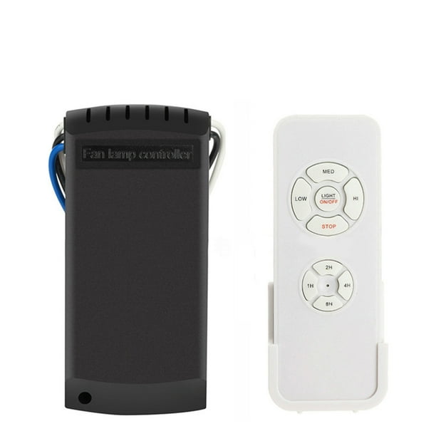 Ventilador de techo universal Lámpara Kit de control remoto Interruptor de control inalámbrico de sincronización Receptor transmisor de velocidad del viento ajustado Inevent JJ23903-00