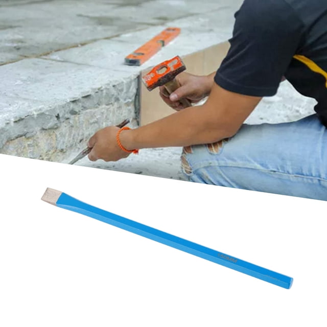 Cincel Plano de Acero, Aleación Conveniente de 5.9 Pulgadas de 150 mm de Cincel de Cincel Cemento para la Superficie Lisa para el Mantenimiento de la Ingeniería