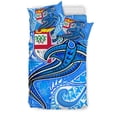 thumbnail image 2 of Juego de cama Fiyi - Tiburón azul Tatuaje polinesio, 2 of 6
