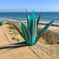 thumbnail image 5 of Fall Decorations for Home Clearance, 21.65'' Large Tequila Rustic Sculpture, Yard Decorations Outdoor, Home Decor, Garden Statues, Garden Decor, Yard Art, Metal Agave Plants for Patio Yard Sky Blue, 5 of 6