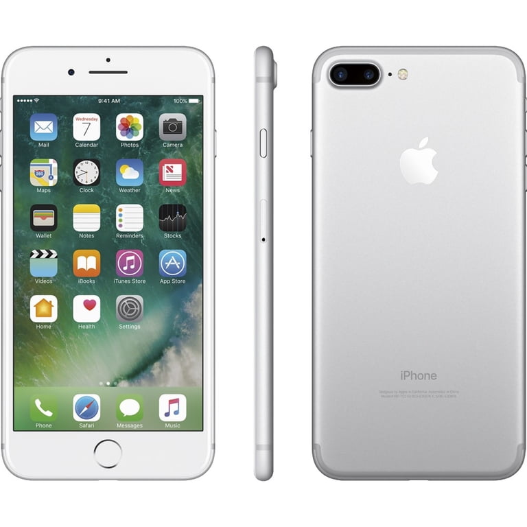 iPhone7 plus (128GB, シルバー) Restored Apple iPhone 7 Plus 128GB Silver (AT&T Locked) Smartphone