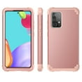 thumbnail image 2 of Dteck Galaxy A72 5G Case, Heavy Duty Hybrid Rugged Shockproof Case Support Wireless Charging Protective Cover for Samsung Galaxy A72 5G, Rosegold, 2 of 7