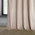 thumbnail image 6 of Half Price Drapes Light Pink Heritage Plush Velvet Room Darkening Curtains (1 Panel), 50W X 96L, 6 of 11