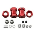 thumbnail image 3 of BELOVING Adaptateur Hexagonal Moyeu Verrouillable Kit de Conversion Léger 12mm pour 1:10 -03 -02 Rouge, 3 of 7