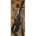 thumbnail image 2 of Stephens, Phyllis 12x24 Gold Ornate Wood Framed with Double Matting Museum Art Print Titled - Jammin, 2 of 4
