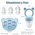 thumbnail image 4 of Bandeja Congeladora EHRHDKNS Azul Sonriente Sin BPA para Bebés, 4 of 6