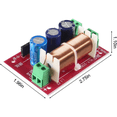 thumbnail image 2 of 400W Haut-Parleur Réglable Crossover 2 Voies Aigus/basse 2 Unités Audio Diviseur de Fréquence Répartiteur Filtres Mise à Jour Version, 2 of 6