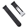 thumbnail image 2 of Yajisi Watch Band Quick Release Rubber Lightweight Stylish Breathable Strap for Galaxy Fit3 Black (6.69 inches / 17 cm), 2 of 9