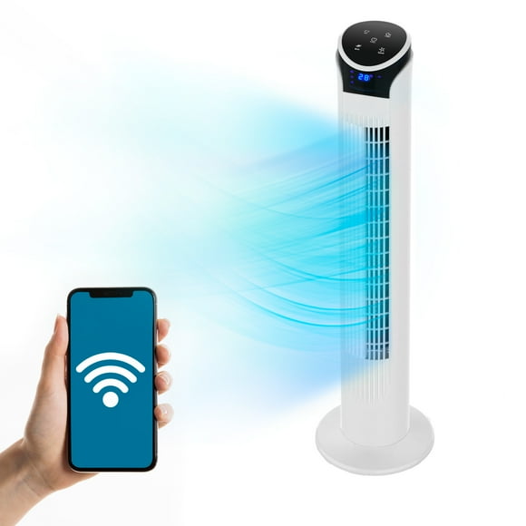 Ventilador WiFI de Torre Inteligente Smart Digital 33 Blue Fan