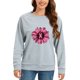 thumbnail image 1 of Gibobby Sudadera oversize mujer Sudaderas de Halloween para mujer playera casual de manga larga(Gris,G), 1 of 5