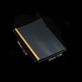 thumbnail image 2 of Uxcell Clear Report Covers with Sliding Bar, 10mm 75 Sheets Capacity, Yellow,10 pack, 2 of 6