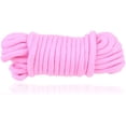 thumbnail image 2 of 2Pack 10 M/33 Feet 8 MM All Purpose Rope Soft Cotton Rope Cord Thick Cotton Twisted Cord (Pink)by Torubia, 2 of 6