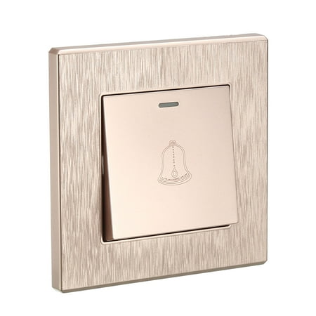 250v champagne doorbell resettable