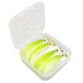 thumbnail image 4 of Señuelos de pesca Zulema 4 Uds giratorios con lentejuelas anzuelo lubina verde, 4 of 8