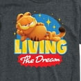 thumbnail image 3 of Garfield - Living The Dream - Adult Short Sleeve Tee, 3 of 5