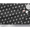thumbnail image 3 of Soimoi Polyester Crepe Fabric Paisley Block Decor Fabric Printed Yard 52 Inch Wide, 3 of 3