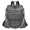 Grey, variant on Multi - Pocket Black Backpack Set – Textured Leather & Color Strap
