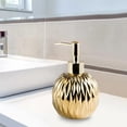 thumbnail image 3 of veasfak Ceramic Soap Dispenser Massage Oil Body Wash Refillable for Bathroom A, 3 of 9