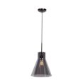 thumbnail image 1 of Access Lighting 63992LEDDLP-BCH-SMK 12 in. Simplicite LED Pendentif Plafonnier&44; Chrome Noir, 1 of 1
