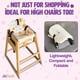 thumbnail image 4 of Cubierta para Asiento de Carrito de Compras JoSeat para Bebé con Forro Impermeable, 4 of 7