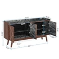 thumbnail image 2 of Tribesigns Buffet Cabinet with Storage, Kitchen Sideboard Buffet Table 55" Coffee Bar Cabinet with Doors for Dining Room Living Room Entryway, 2 of 5