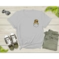 thumbnail image 7 of Cool Funny Lion in the Pocket with Meme Sunglasses Animal T-Shirt King Lion T Shirt Gift for Men Women Kids Boys Girls Pocket Lion Tshirt, 7 of 7