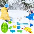 thumbnail image 1 of 10 UNIDS Snow Snowball Maker Clip Maker Animal Shaped Castle Snow Sand Mold Tool Winter Snow Toys Kit Wmkox8yii shdjk6570, 1 of 1